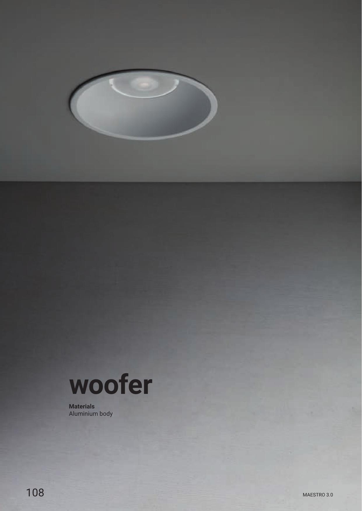 Linea Light – Woofer